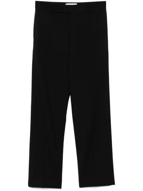 pleated twill trousers by MARINE SERRE