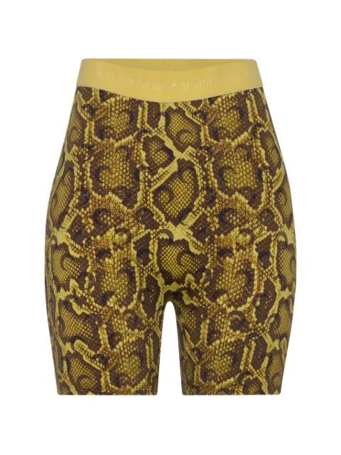 printed jersey shorts by MARINE SERRE