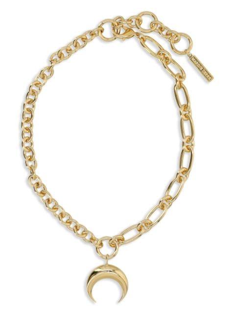 regenerated moon necklace by MARINE SERRE