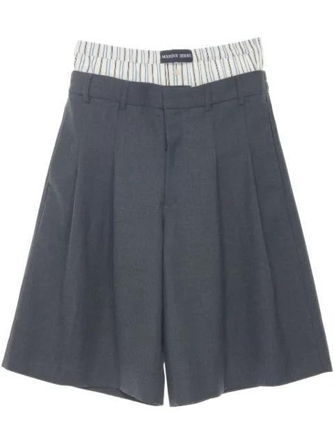 regenerated tailored shorts by MARINE SERRE