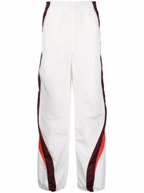 side-stripe track pants by MARINE SERRE