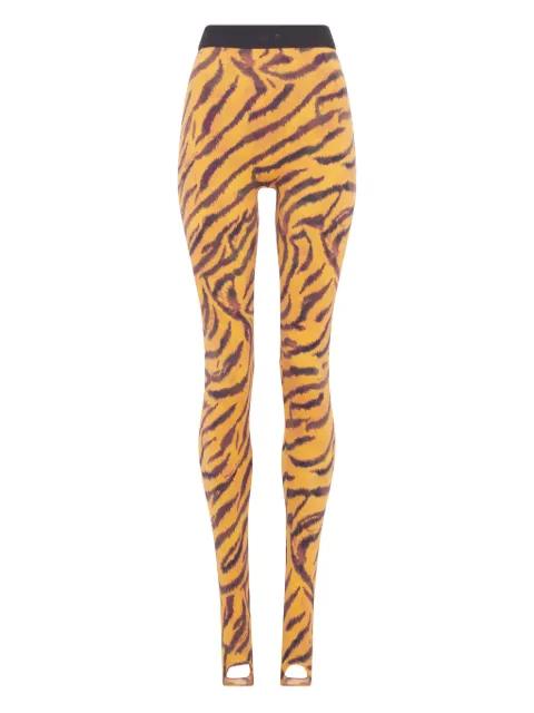tiger-print leggings by MARINE SERRE