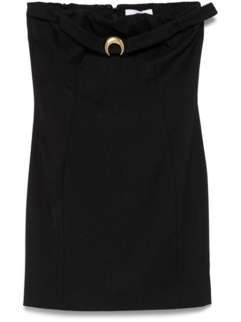 twill mini dress by MARINE SERRE