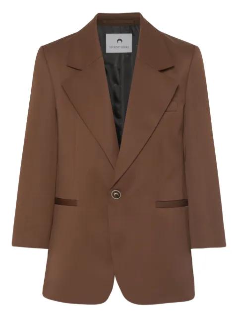 wool boxy blazer by MARINE SERRE