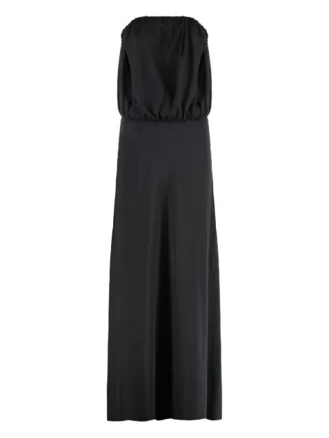 Silvia gathered long dress by MARINELLA PICCINNO Silvia gathered long dress by MARINELLA PICCINNO