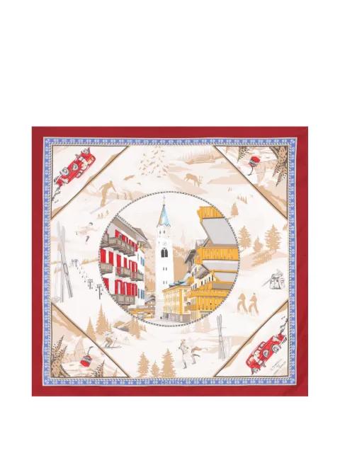 printed scarf by MARINELLA