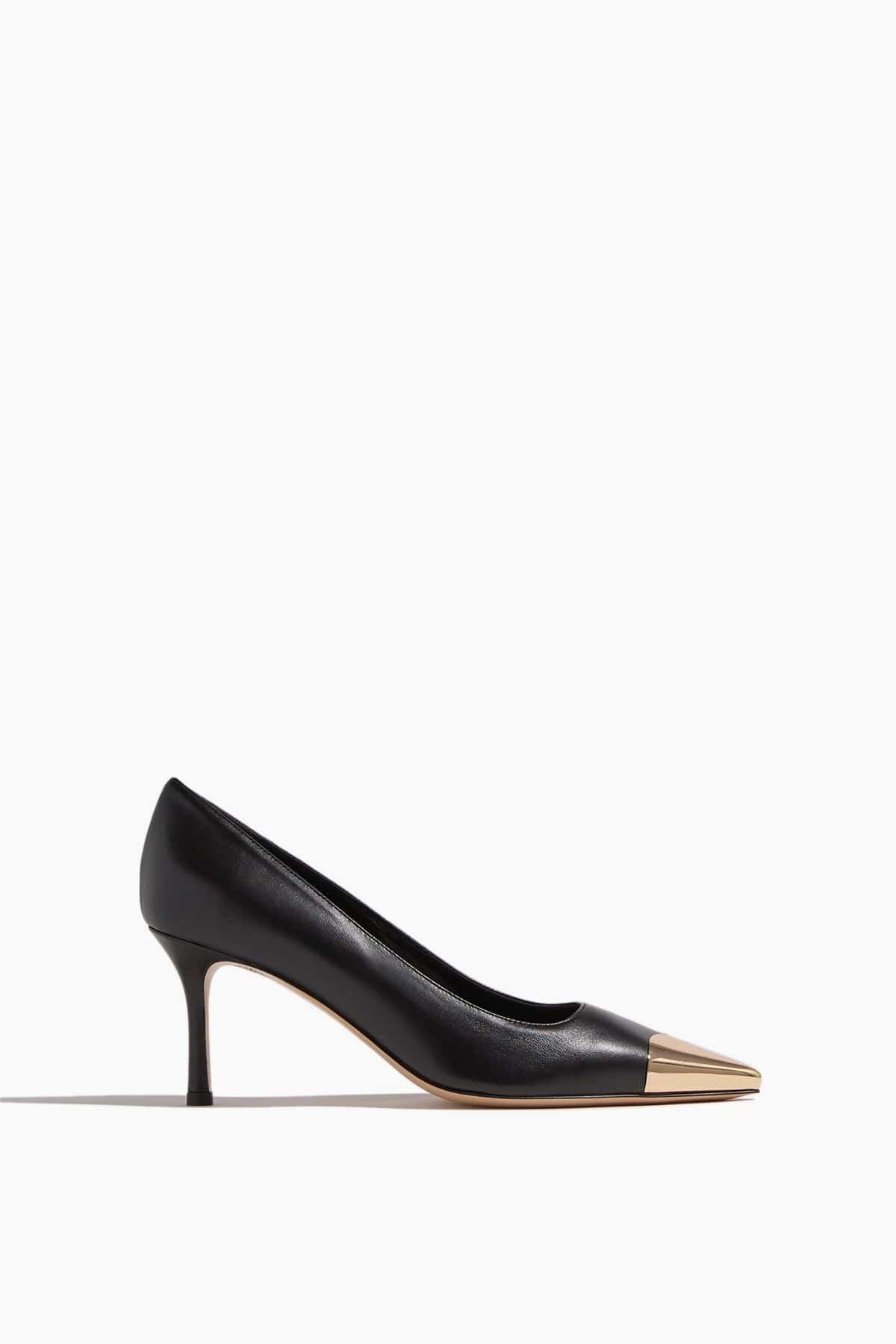 Ava Pump in Black by MARION PARKE