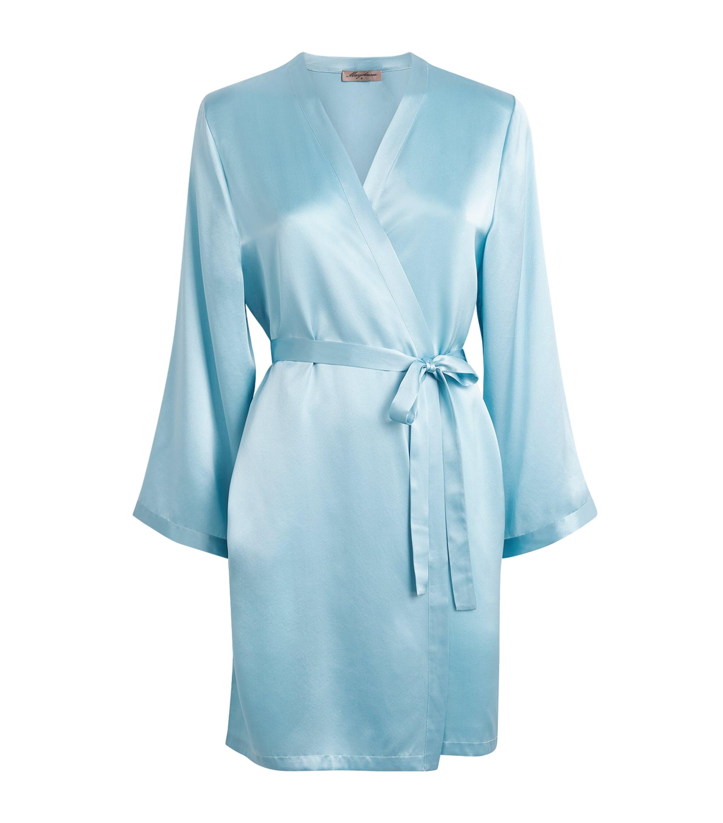 Marjolaine Silk Short Tracy Robe by MARJOLAINE