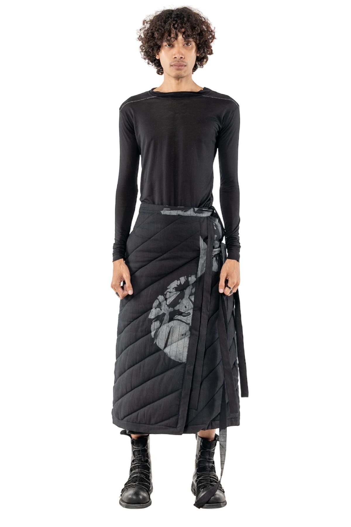 Yao Quilted Skirt by MARK BAIGENT