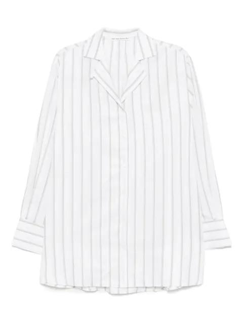 Solin Cotton Dobby shirt by MARK KENLY DOMINO TAN