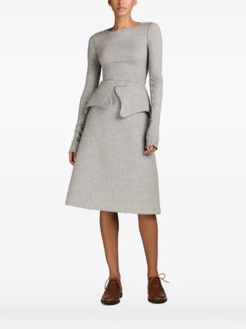 Chelsea ribbed-knit top by MARK-OFF