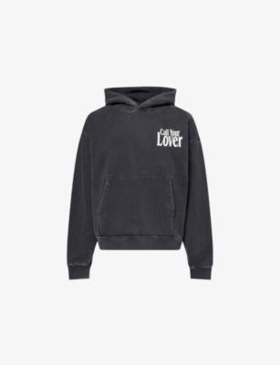 Call Your Lover Cotton-Jersey Hoody by MARKET