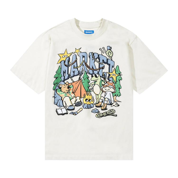 Market Backcountry Buds T-Shirt 'Ecru' by MARKET