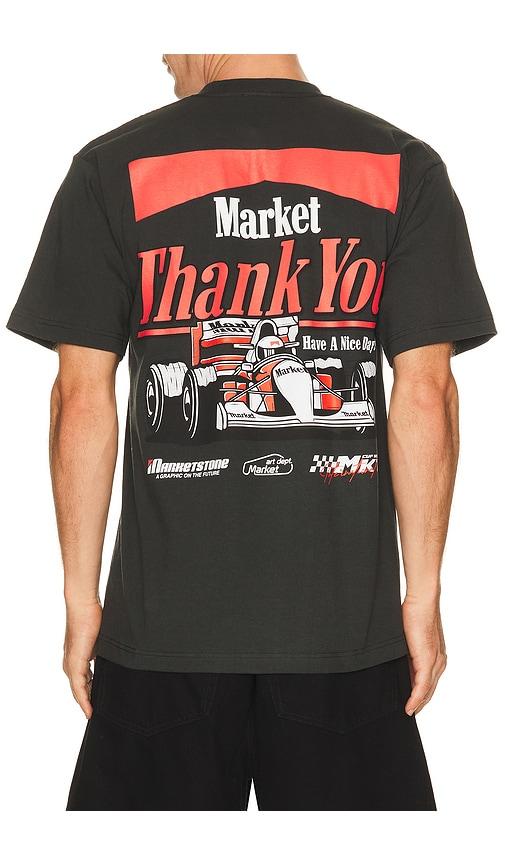 Market Have A Nice Race T-Shirt in Black by MARKET