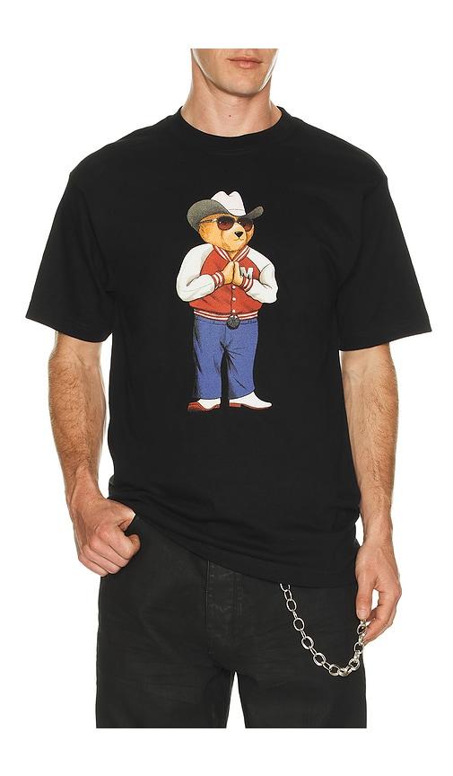 Market Hee Haw Bear Tee in Black by MARKET