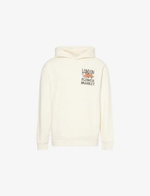 Market X London Flower Market Graphic-Print Cotton-Jersey Hoody by MARKET