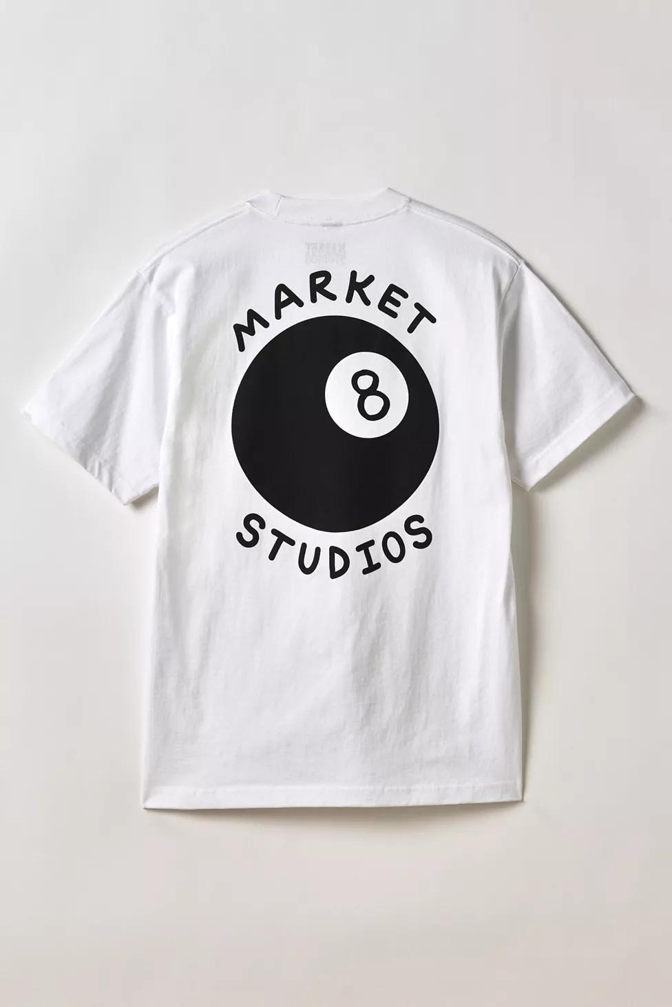 Market Studios 8-Ball Graphic Tee by MARKET STUDIOS