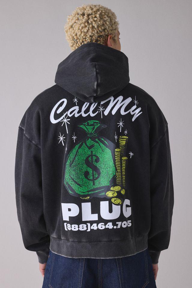 Market Studios Call My Plug Graphic Hoodie Sweatshirt by MARKET STUDIOS