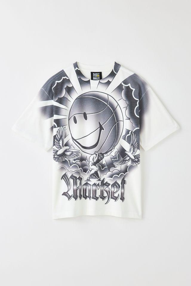 Market Studios X SMILEY Carry Your Weight Graphic Tee by MARKET STUDIOS