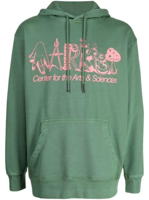 Smiley Arts & Sciences cotton hoodie by MARKET
