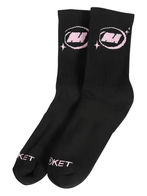 logo-detail socks by MARKET