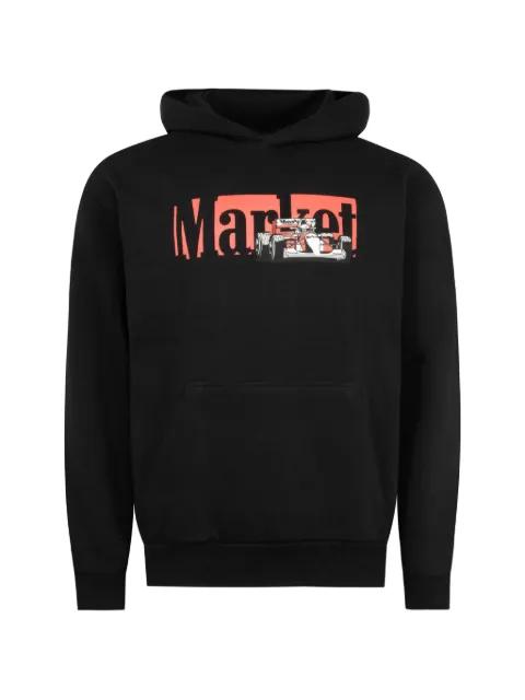 race graphic hoodie by MARKET