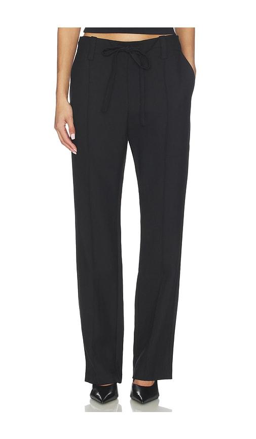 Markgong Suit With Drawstring Trousers in Black by MARKGONG