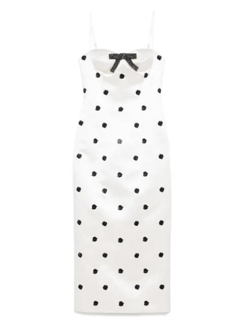 polka dot-print dress by MARKGONG