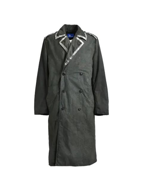 double-breasted coat by MARKING DISTANCE