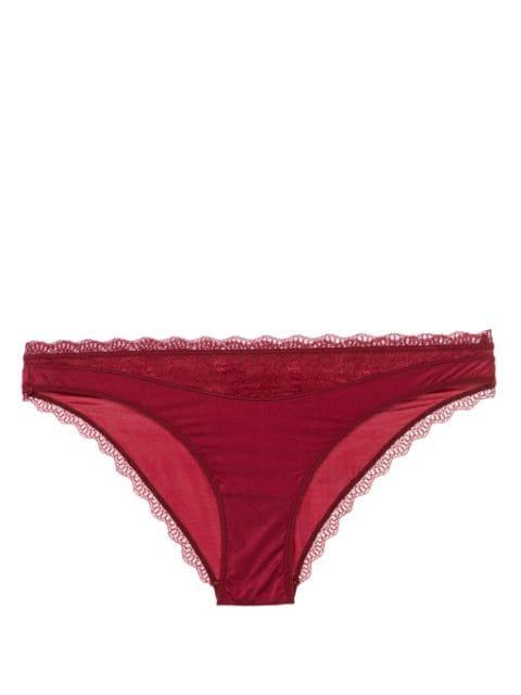 Carita lace-panel briefs by MARLIES DEKKERS