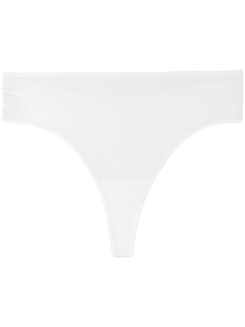 'Dame de Paris' ivory 7 cm thong by MARLIES DEKKERS