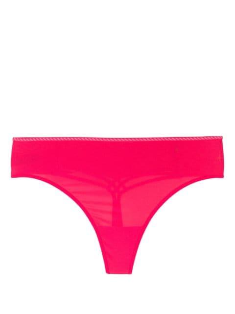 Dame de Paris lattice-strap thong by MARLIES DEKKERS