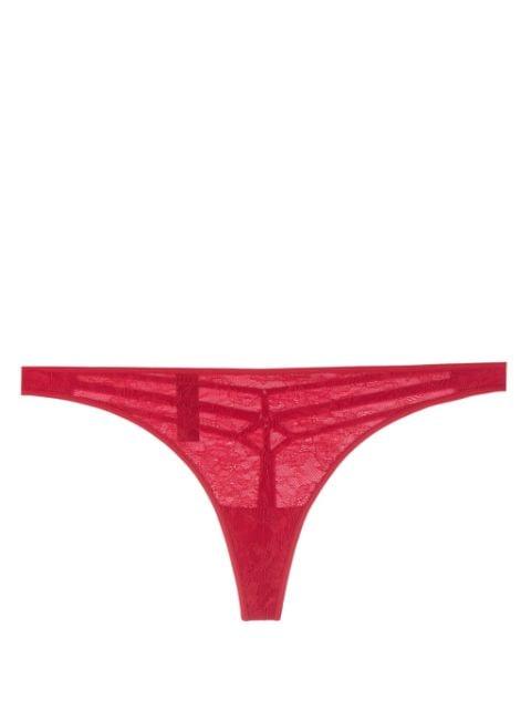 Space Odyssey cut-out thong by MARLIES DEKKERS