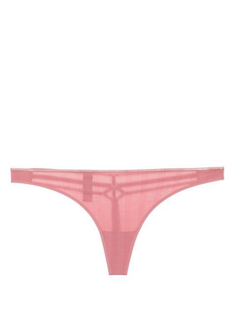Space Odyssey herringbone thong by MARLIES DEKKERS