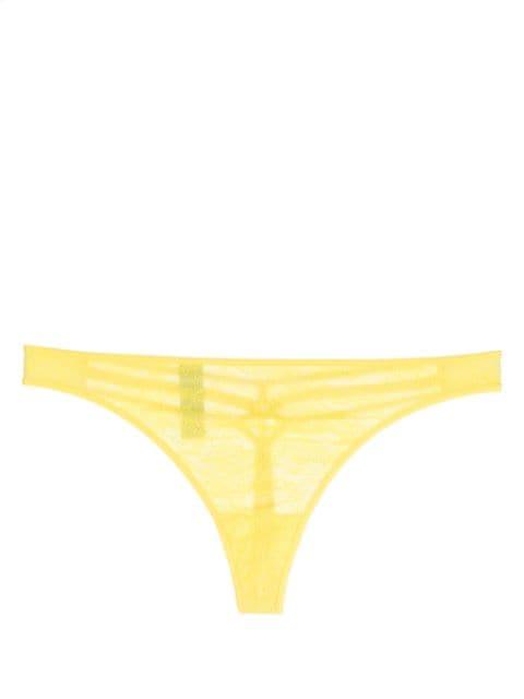 Space Odyssey sheer-lace thong by MARLIES DEKKERS
