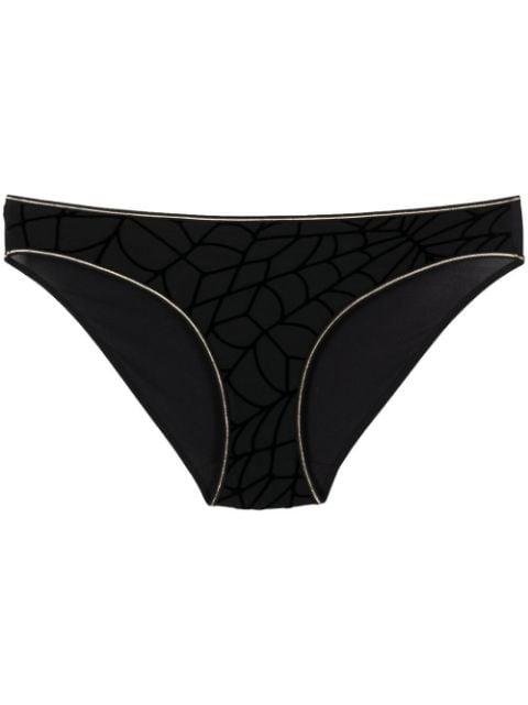 The Adventures velvet-detail briefs by MARLIES DEKKERS