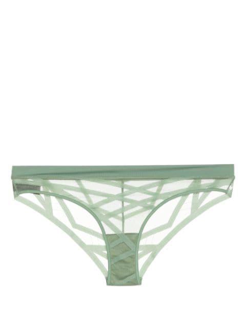 The Illusionist mesh briefs by MARLIES DEKKERS