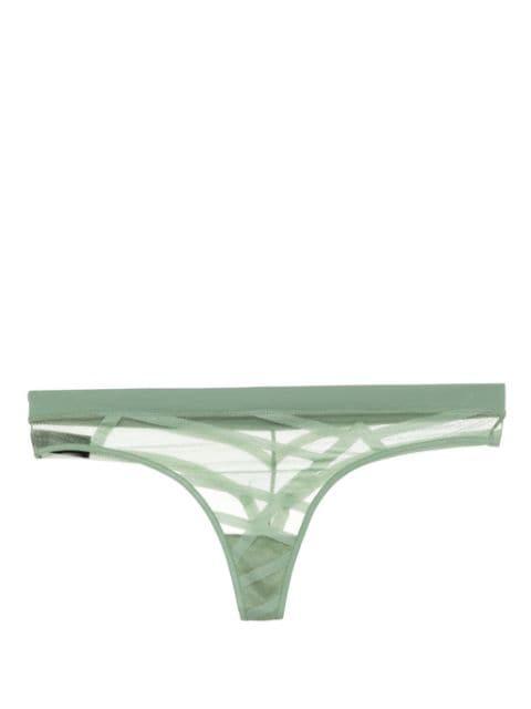 The Illusionist mesh thong by MARLIES DEKKERS