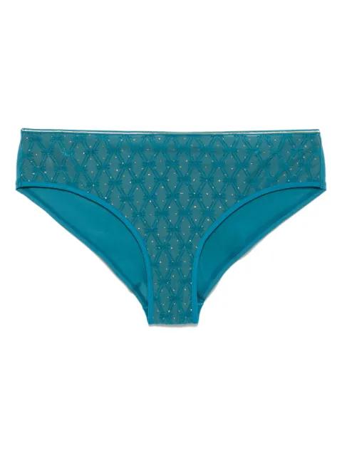 patterned-jacquard briefs by MARLIES DEKKERS
