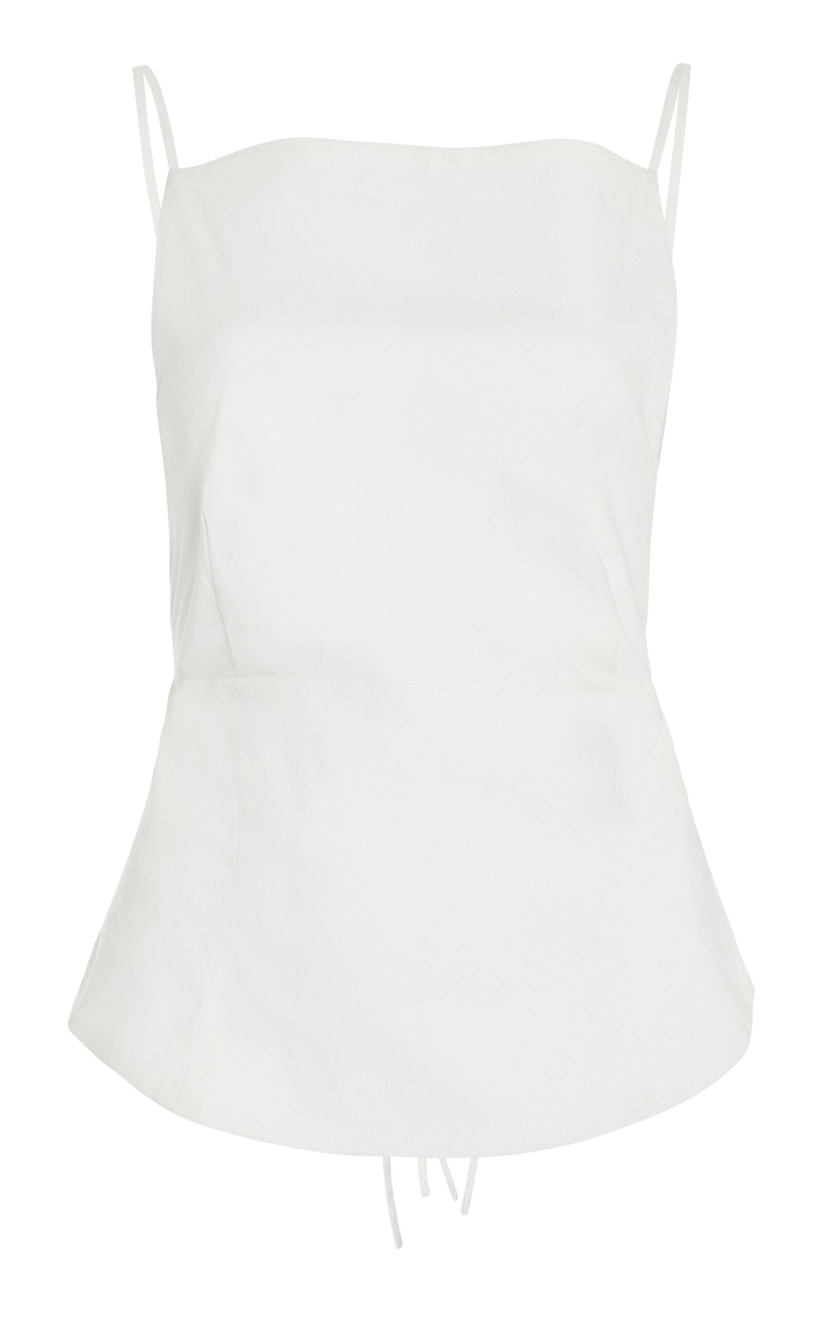 Marlies Grace Exclusive Mer Sleeveless Organic Cotton-Blend Top - Moda Operandi by MARLIES GRACE