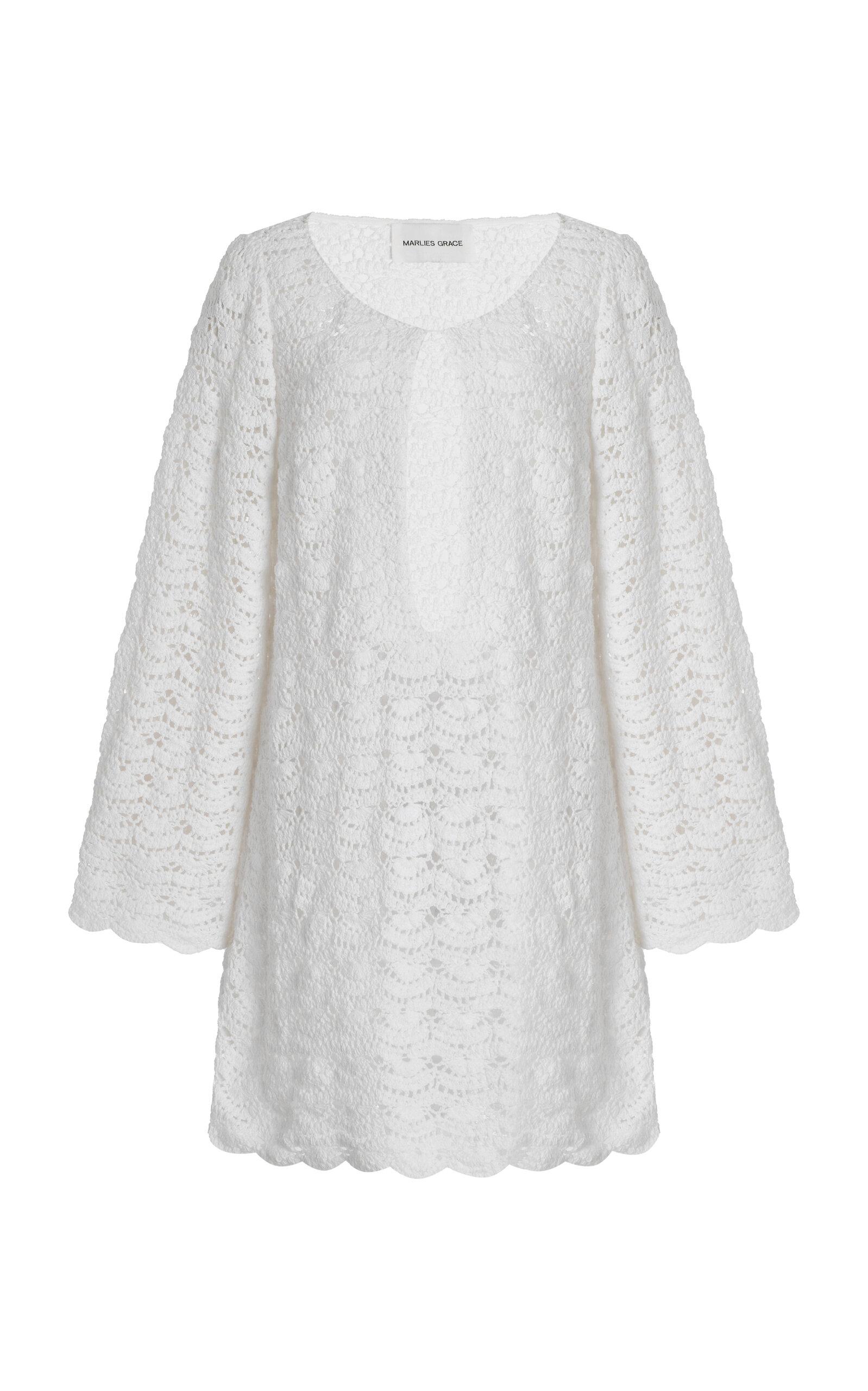 Marlies Grace Exclusive Ocean Cotton Mini Dress - Moda Operandi by MARLIES GRACE