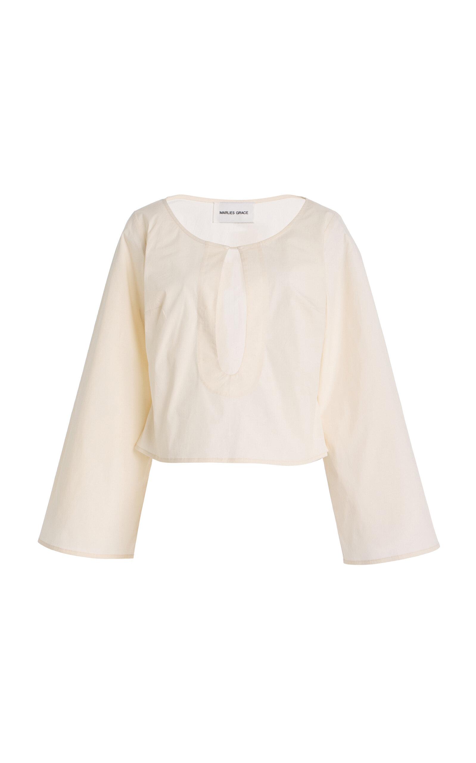 Marlies Grace Exclusive Ocean Cotton Top - Moda Operandi by MARLIES GRACE