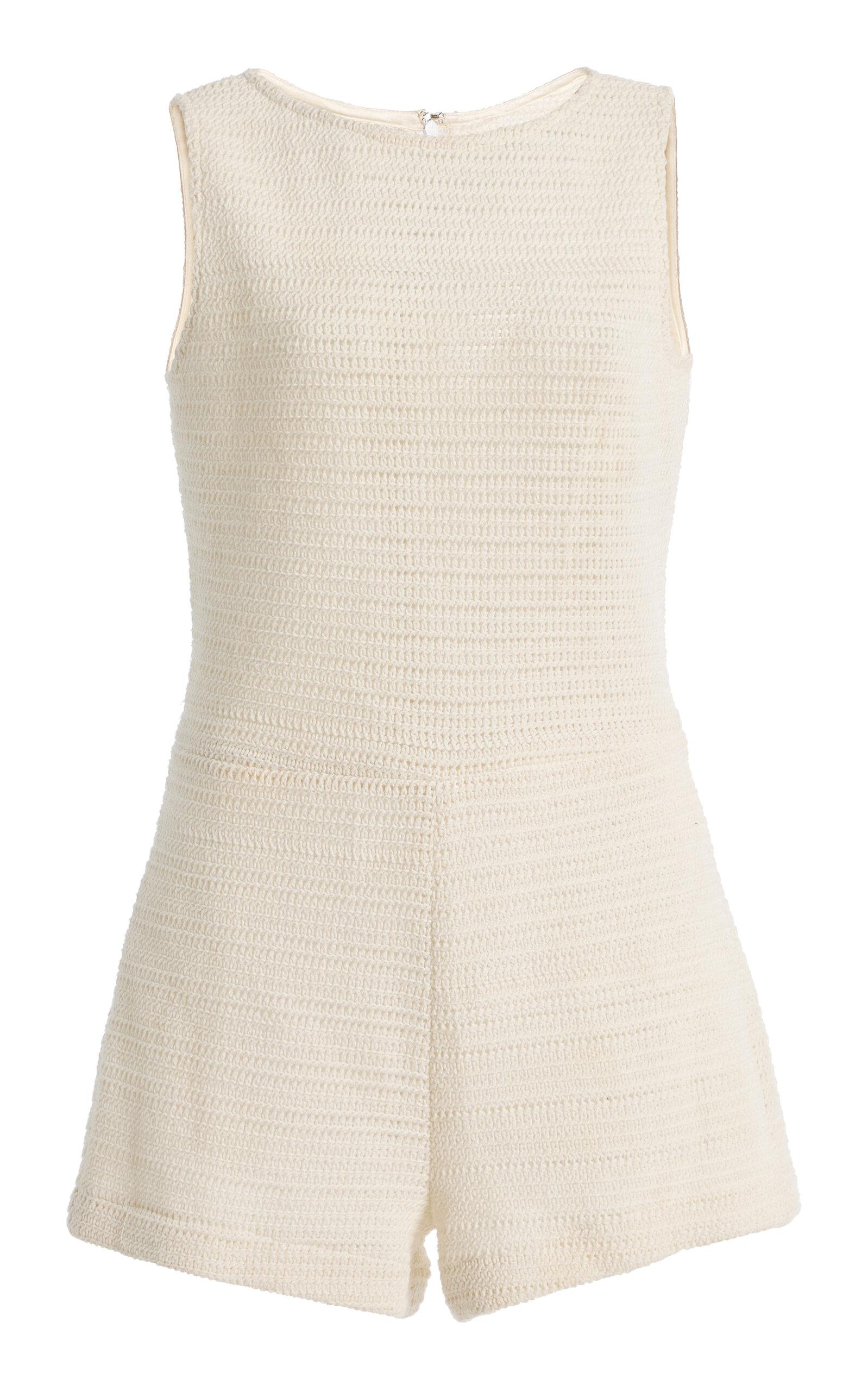 Marlies Grace Vesta Crocheted Cotton Jumpsuit - Moda Operandi by MARLIES GRACE