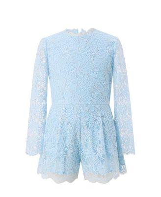 Girls' Angelina Lace Romper - Little Kid by MARLO KIDS