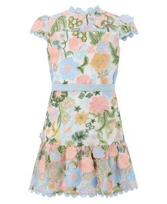 Girls' Rosalie Embroidered Mini Dress - Little Kid by MARLO KIDS