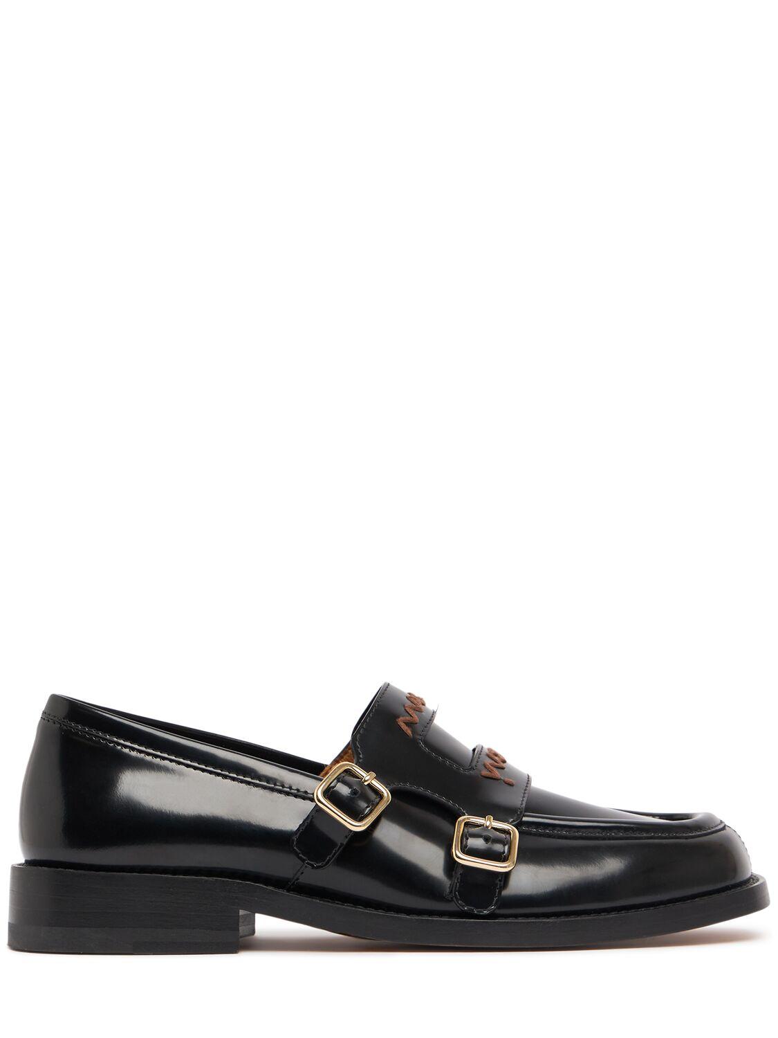 20mm Leather Loafers by MARNI