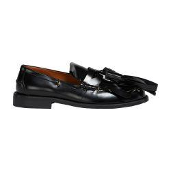 Bambi  with maxi tassels leather loafers by MARNI