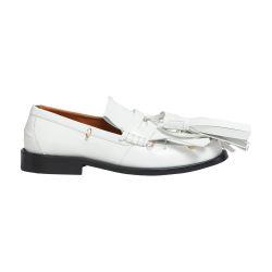 Bambi  with maxi tassels leather loafers by MARNI
