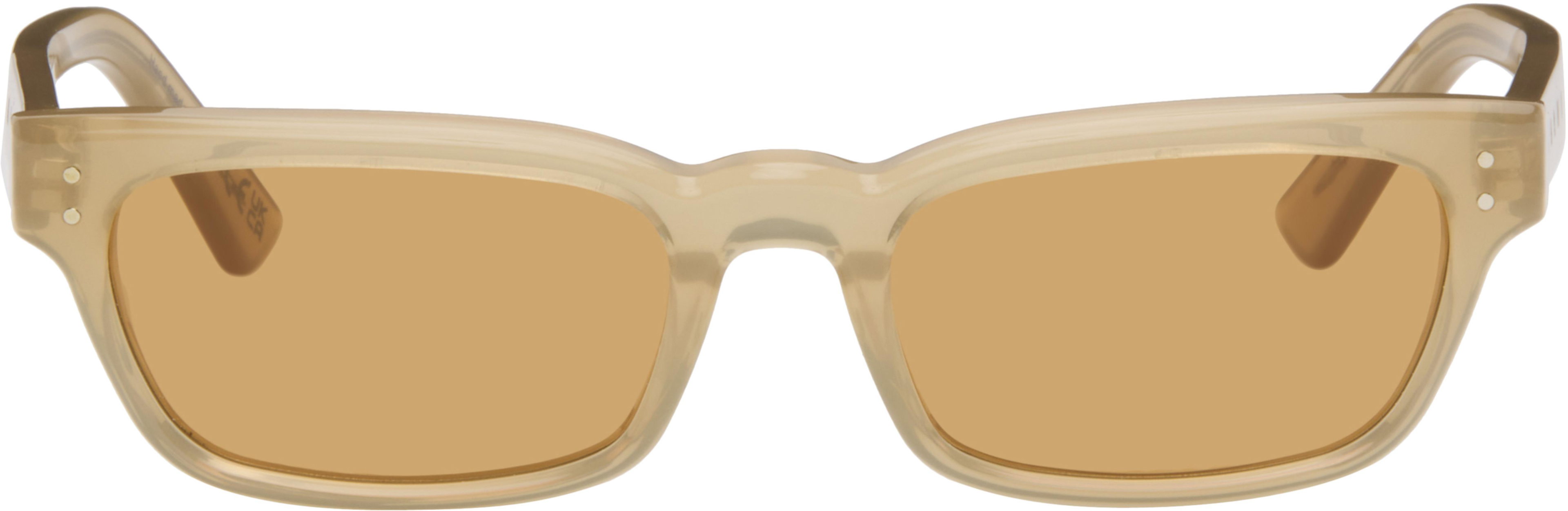 Beige RETROSUPERFUTURE Edition Floosa Sunglasses by MARNI