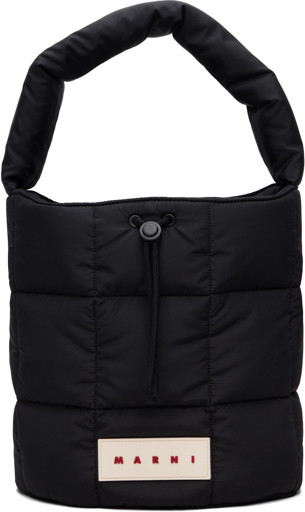 Black Bucket Bag by MARNI